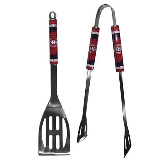 NHL Montreal Canadiens Steel BBQ Tool Set (2 Piece)