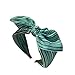 Produktbild Damen Stirnband mit Bow Hawaii Strand Party Reisen Haarhalter Sport Yoga Elastischen Streifen Haarband Hochzeit Braut Frauen Haarbänder Haar Kopfband Headband Haarschmuck Festival Geschenk Gift