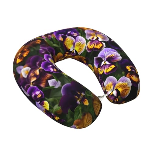 Almohada cuello U espuma viscoelástica 25 cm x 30 cm miniatura 2