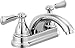 Peerless P2465LF Elmhurst Two-Handle Bath Faucet Centerset, Chrome