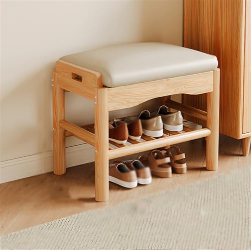 Banc de rangement chaussures pour gagner de la place dans l'entrée