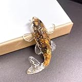 Photo Gallery bulevisiter ornamento artificiale a forma di pesce koi, elegante 6 x 4 x 2 cm, decorazione per la casa dell auto, statuetta unica scintillante, decorazione feng shui, display a forma di pesce Photo Gallery bulevisiter ornamento artificiale a forma di pesce koi, elegante 6 x 4 x 2 cm, decorazione per la casa dell auto, statuetta unica scintillante, decorazione feng shui, display a forma di pesce