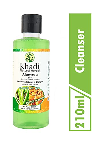 Herbigiri Herbal Hair combo Aloevera & Amla Bhringraj Shampoo -Pack of 2