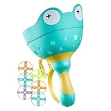 Générique Flying Disc Catching Toy Set, PP Frog Capture Game for Kids,...
