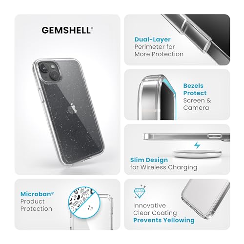 Coque rigide iPhone 15 Plus anti-choc et transparente - 3