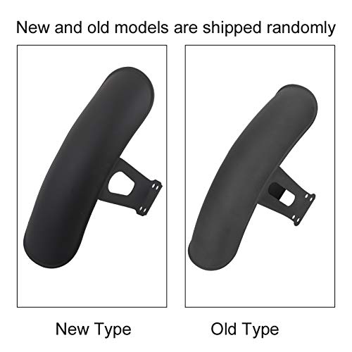 Image of Universal Motorcycle Front Mud Flap Guard Fairing Mudguard Cover Mud Guard Front and Rear Compatible for CG125 Retro (Black), Automotive Exterior, Wheel s, s