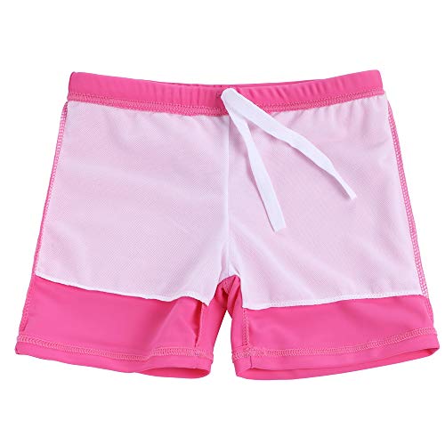 Tfjh E Swim Shorts For Girls Kids Upf Uv 50+ Beach Board Shorts Trunks Size 7-8 315 Hotpink 8A #TOP2