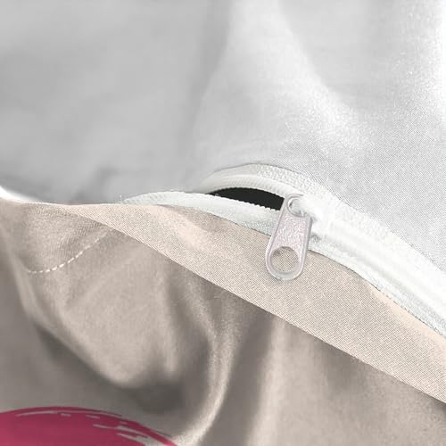 Housse de couette vélo anti-plis super douce grand format 260x220 microfibre - 8