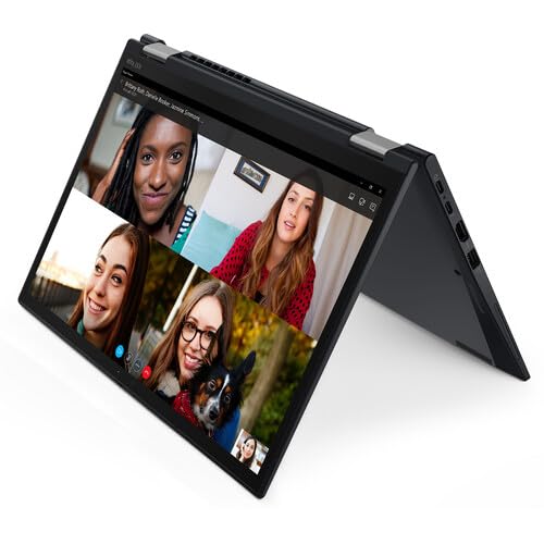 Image of Lenovo ThinkPad X13 Yoga Gen 2 2-in-1 Laptop Computer, 13.3 inch FHD Touchscreen Laptop, Quad-Core i5-1145G7, 16GB DDR4, 512GB SSD, Backlit Keyboard, HDMI, Windows 11 Pro (Renewed)