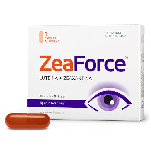 ZeaForce: prestazioni visive ottimali. Composizione concentrata. Azione multidirezionale. Formula liquida per un’assimilazione completa ed un effetto più rapido. (Confezione da 1)