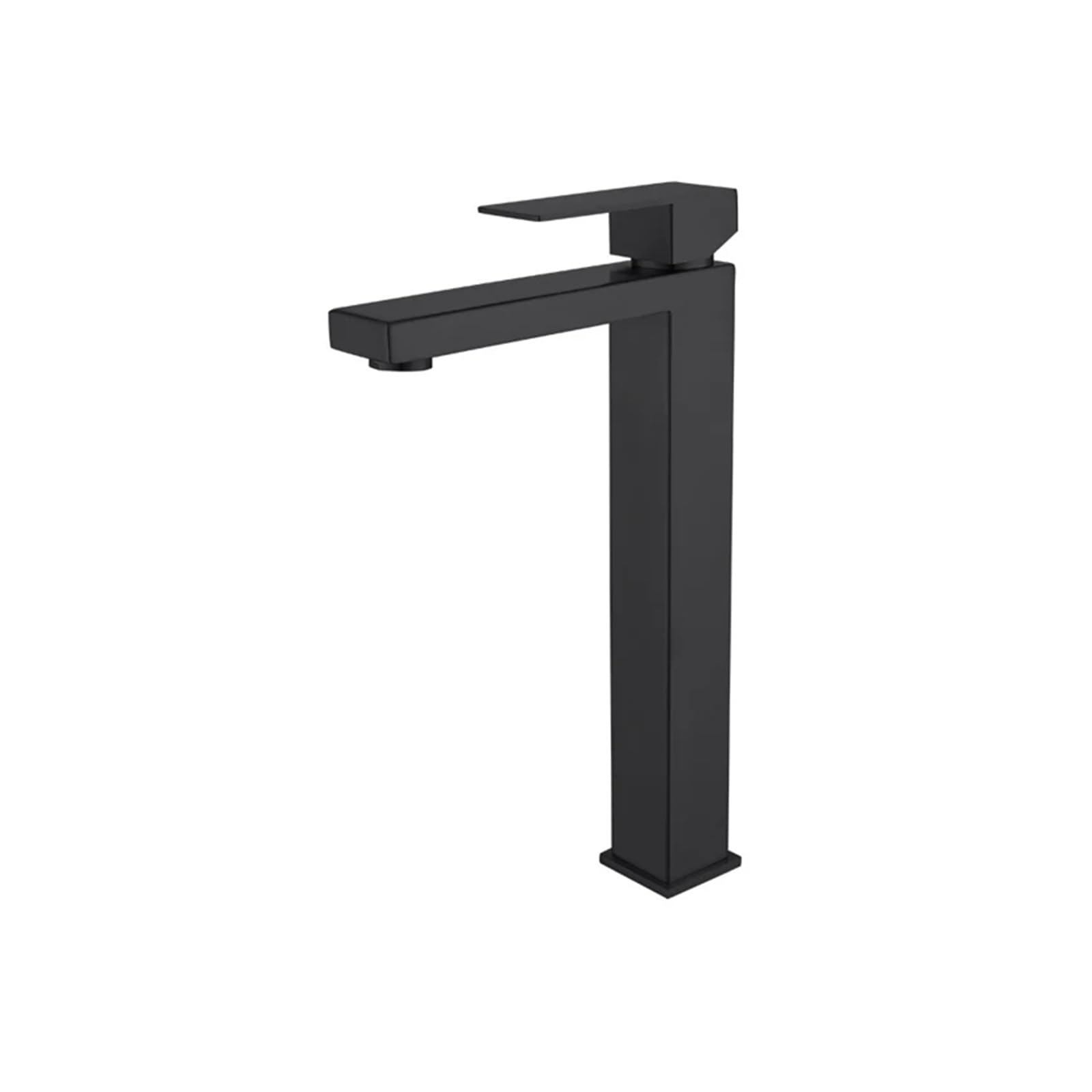 Robinet en acier inoxydable 304 de salle de bains avec mitigeur noir mat haute résistance