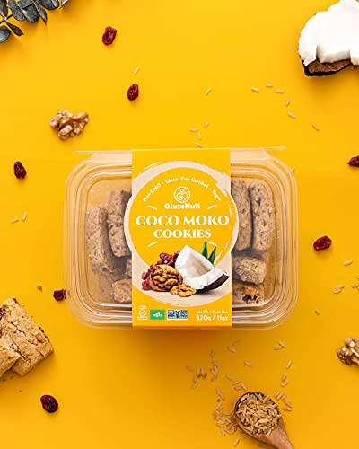 GluteNull Coco Moko Shortbread Cookies - Gluten Free, Vegan, Delicious