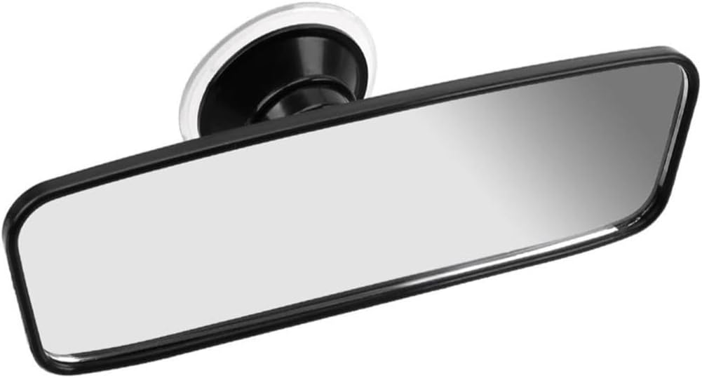 Interior Rearview Mirror Car Rear Mirror with 360° Rotates Adjustable Suction Cup Interior Rear View Mirrors Replacement Wing Mirrors
