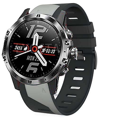 Correa de reloj inteligente de silicona resistente de 22 26 mm con anclaje rápido 2