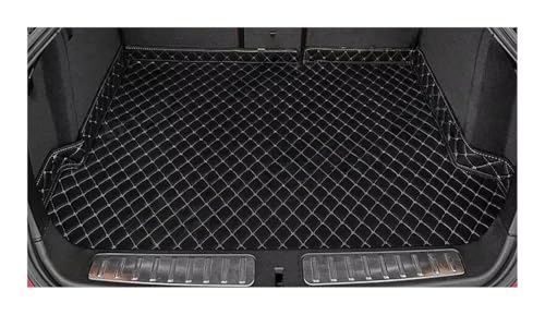 Tapis de coffre pour Megane 2006 protection de voiture noire et beige