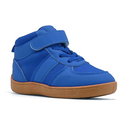 Kids Sneakers High Top Martial Arts Shoes for Wrestling Training Boxing with Flexible Durable Sole Ages 2-16Y4