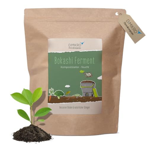 DIMIKRO Bokashi Ferment Bio Qualität 2,5 kg - Fermentationshilfe...