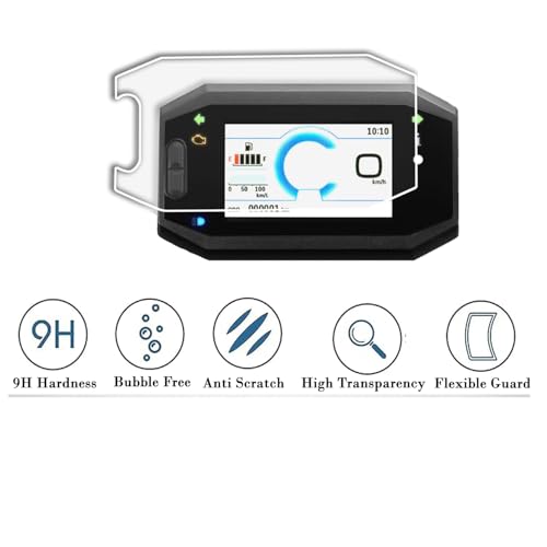 Image of SCREEN GUARD FOR NEW SUZUKI BURGMAN STREET 125 SCOOTER FACELIFT 2026 - RIDE CONNECT TFT EDITION PROTECTOR / HD Clarity / NEW Burgman street 125 2026 Display Speedometer Console Accessory [Not Tempered Glass]