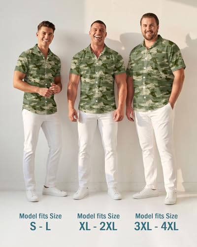 Image of 99TIMORO Fathers Movie Hawaiian Shirt for Men, Characters Button Down Short Sleeve Top, Summer Beach Gifts