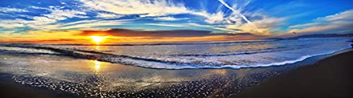 Diamant Peinture 5D plage bricolage strass point de croix 40x100cm