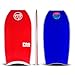 BZ Bodyboards Pro Series 42 Inch (Red) Zero-G Polypro Core, Surlyn Slick, 8LB H-Cell Deck, Crescent Tail, Graphic Slick, for Men, Women, Kids Durable, Surfing Waves Ocean Summer Fun Beach Water