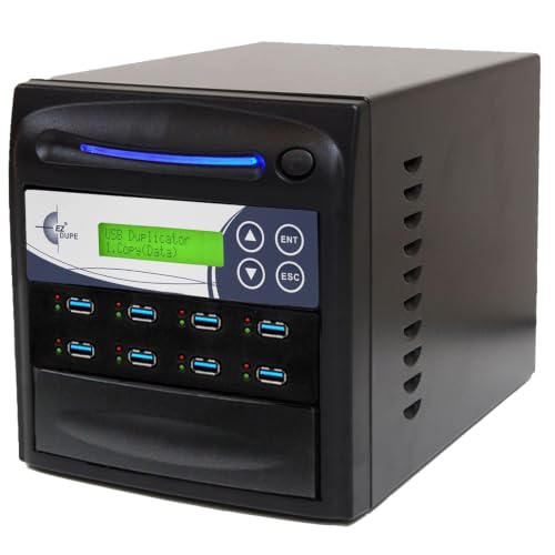 Image of EZ DUPE 1 to 7 USB 3.0 /3.1 Duplicator & DOD Eraser - 6GB /Min U07-SSPX100