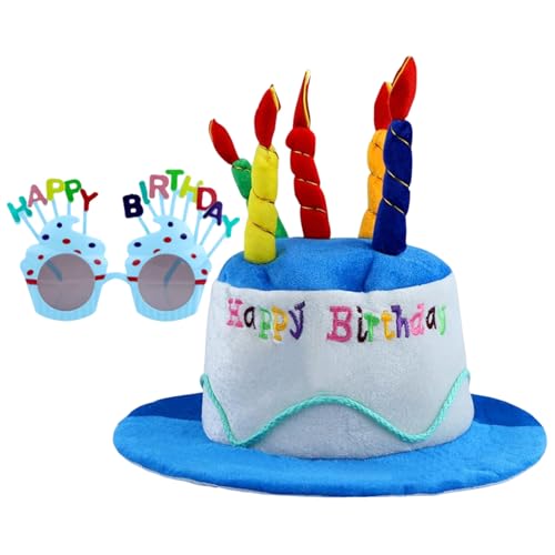 Birthday Hat Happy Birthday Hat for Adults Birthday Party Hats Birthday Hats for Kids Birthday Boy Hat Half Birthday Hat Party Hats for Adults Novelty Hats for Adults 14 by 11 cm and 29 by 28