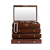 ♦ Das beste Geschenk: Der süße Schmuckkästchen-Organizer für Frauen ist das perfekte Geschenk für Ihre Mutter, Freundin, Ehefrau, Tochter, Klassenkameradin, Kollegin, Freundin usw. Dies ist auch ein Geschenk zum Muttertag, ein Geschenk zum Valentinstag und eineGeburtstag.Geschenke, weihnachtsgeschenke, neujahrsgeschenke, hochzeitsgeschenke, jubiläumsgeschenke, etc.