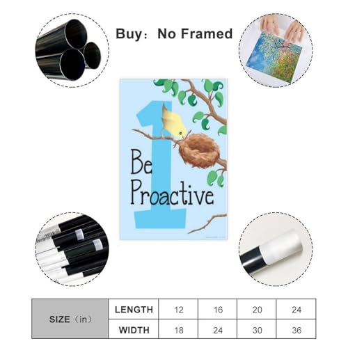 Poster sur toile animaux grand format pour mur vide - 2