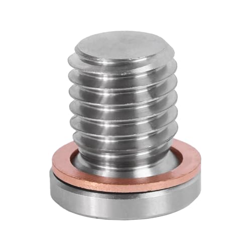 Oil Pressure Relief Valve Bypass Plug Kit for LS Gen IV Engines - Fits 2007-2013 LS3/L99/L96/L92/LMG/LC9/L76/LH6 - with Crush Washer