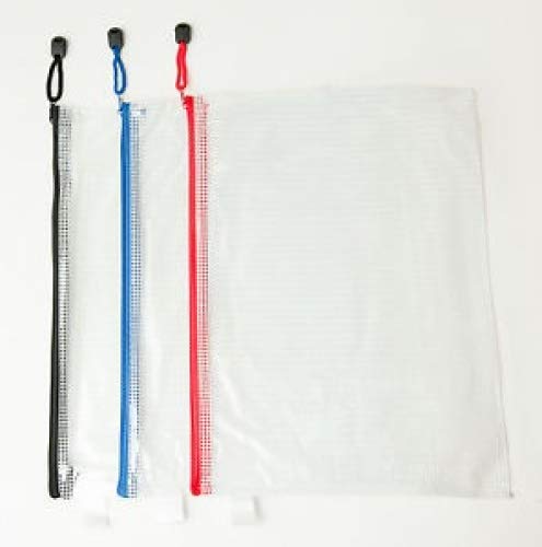 Bolsas de malla resistente Janrax A4 para ordenar la mochila escolar y apuntes de oficina