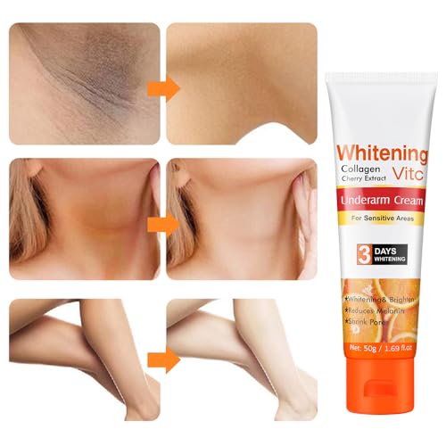 Paminify Underarm Skin Whitening Cream,Moisturizing Lighten Cream For Intimate Areas And Bleaching,Vitamin C Dark Spot Remover Corrector For Neck thumb #2