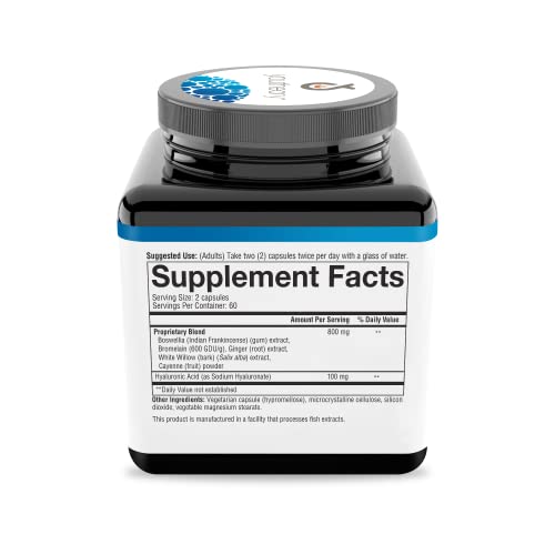 Youtheory Hyaluronic Acid Advanced With Boswellia, 120 Count (1 Bottle) #TOP4