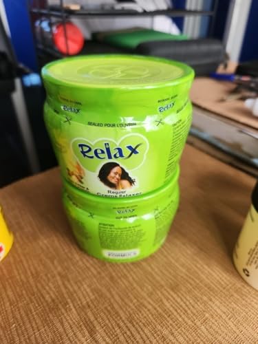 Relax Regular Creme Relaxer, verde, fórmula profesional para el tratamiento del cabello
