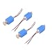 Aexit 4 Pcs Accessories DC 3V 4 x 8mm 3500RPM Mini Vibration Motor Blue for Accessory Kits Cell Phone