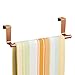 iDesign 29540 Forma Metal Over the Cabinet Dish and Hand Towel Bar Holder for Kitchen, Bathroom, 2.5