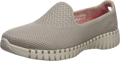 Skechers Go Walk Smart Sapatilha Feminino, 36, Bege