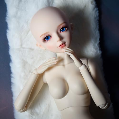 Muñeca articulada 1/3 BJD 60 cm piel blanca miniatura 6