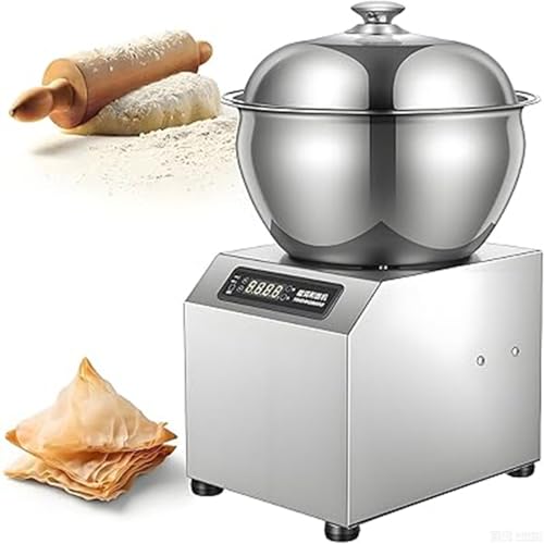 PweKzxt Amasadora EléCtrica Profesional Multifuncional con FuncióN De FermentacióN Y Mantenimiento del Calor, Capacidad De 8/5 Kg, Pantalla LCD Y Temporizador De 30 Minutos. 8L-Heatedtype