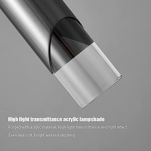 Éclairage pendentif suspendu LED réglable et mini lustre en cristal