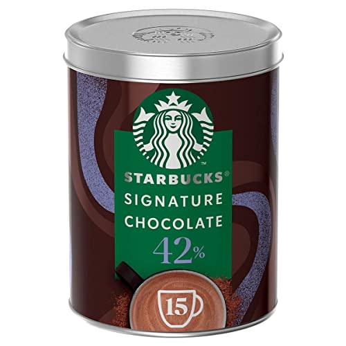 STARBUCKS Signature Chocolate 42% Cocoa Hot Chocolate Powder 330g Tin