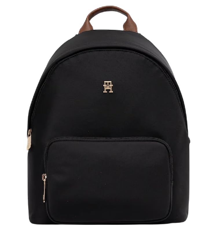 Tommy Hilfiger Mochilas Popette Dome Backpac para mujer, Azul espacial, Tek Beden