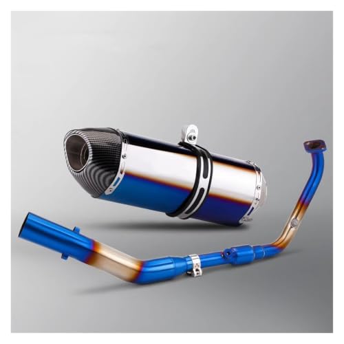 Tuyau d'échappement pour MT15 et R15 V4 en acier inoxydable 51mm avec double capteurs