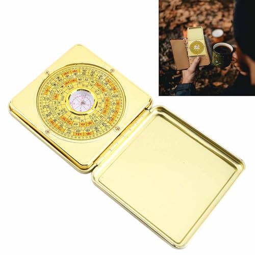 Brújula Feng Shui Luo Pan con diseño de tapa plegable miniatura 3