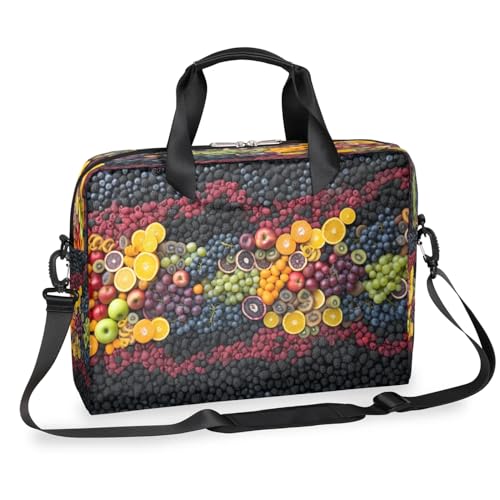 Housse ordinateur portable fruits 13-16 pouces sacoche ordinateur avec bandoulière