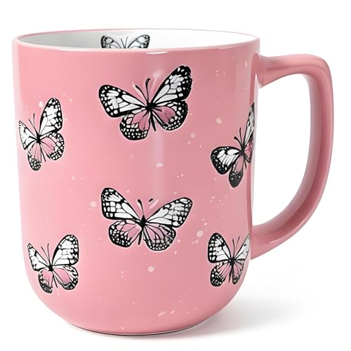 Muujun 16oz Ceramic Coffee Mug for Office and...