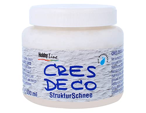 Kreul 49553 crès décoratif blanc 500 ml pour réparer et masquer les défauts