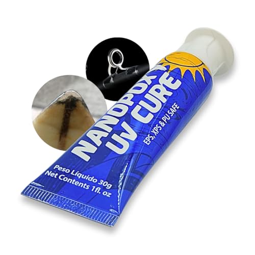 Reparo Prancha De Surf Nanopoxy Resina Pronta Conserto Vara de Pescar Pranchinha - KIT REPARO MIX CO