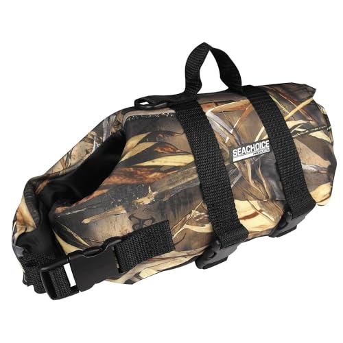 Gilet de sauvetage camo M Seachoice chien 20-50 livres Dv-m-86480