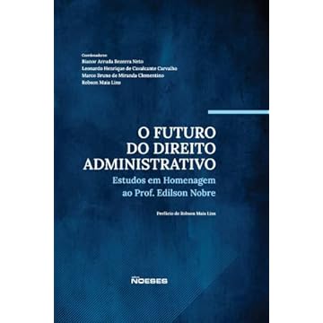 Capa do livro O Futuro do Dreito Administrativo: Estudos em Homenagem ao Prof. Edilson Nobre